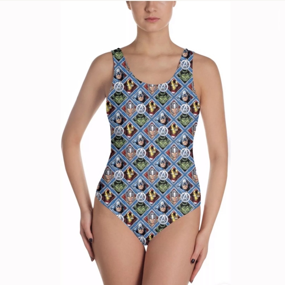 Marvel Comics Gearbunch Avengers Heroes Swimsuit
